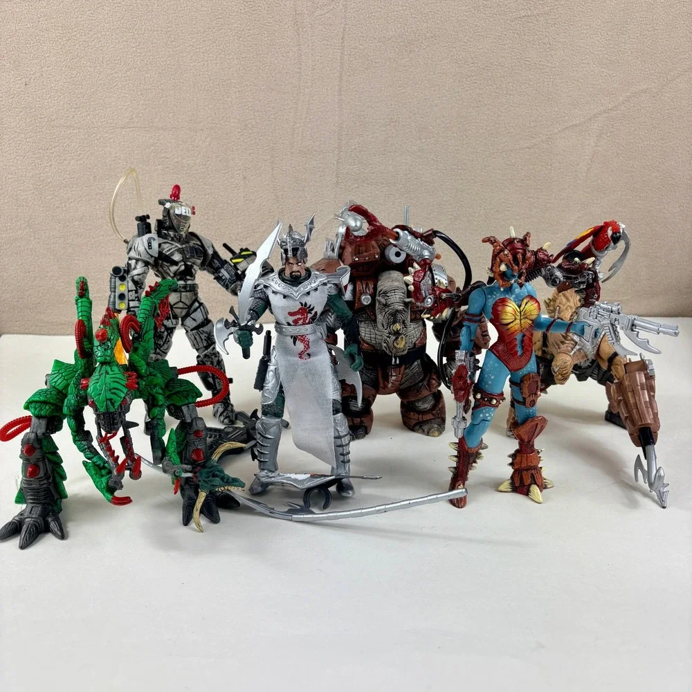 McFarlane Toys 1996 TOTAL CHAOS Series‎ 1 Figure Lot of 6 w Accessories